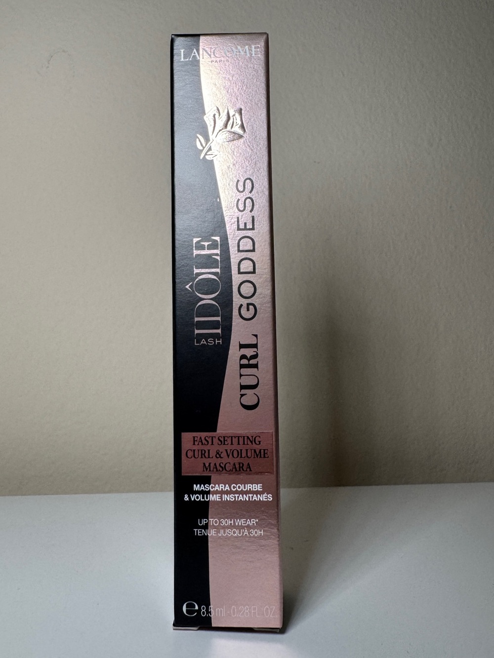 Lancome Lash Idole Curl Goddess Curling & Volumizing Mascara 01 Divine Black NEW